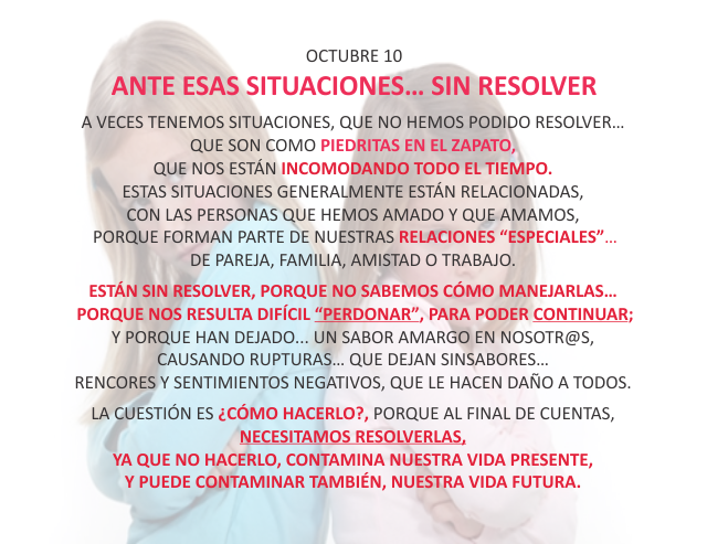 Ante esas situaciones... sin resolver